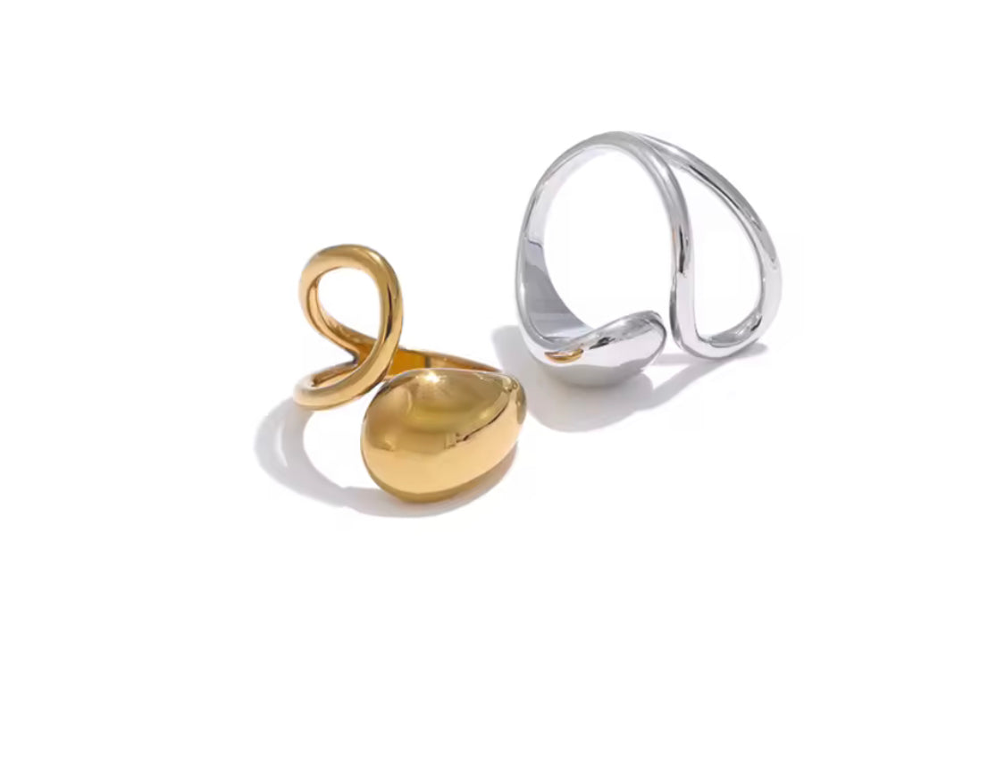 Anello "Gocce diverse"