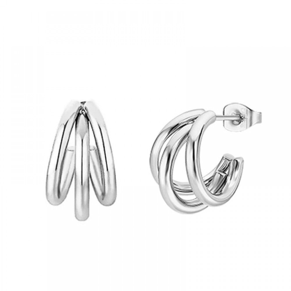 Orecchini "Onda Tripla"