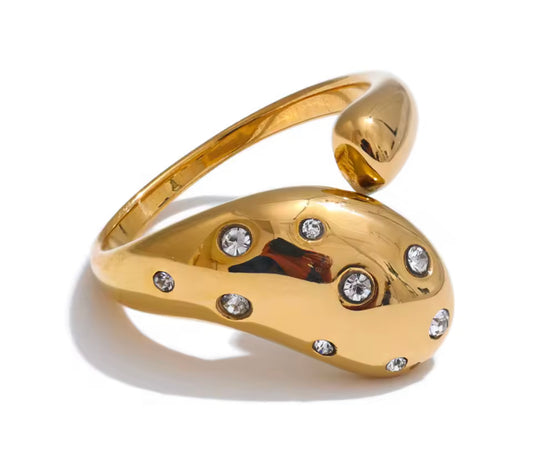 Anello "Abbraccio Luminoso"