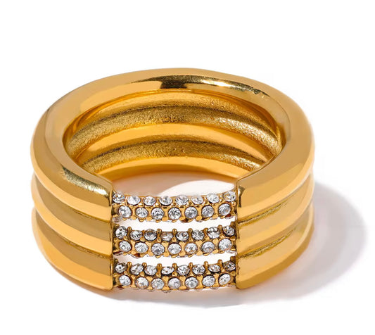Anello "Tre Fili d'Oro"