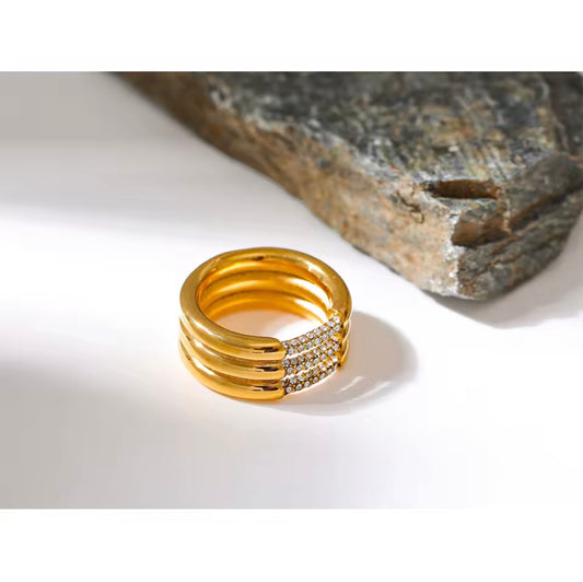 Anello "Tre Fili d'Oro"
