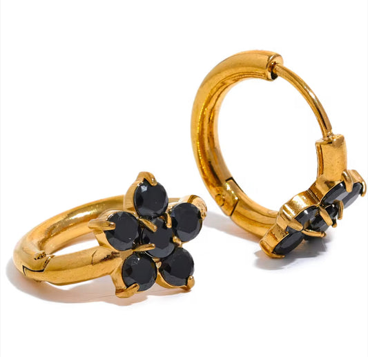 Orecchini "Hoop Flora"