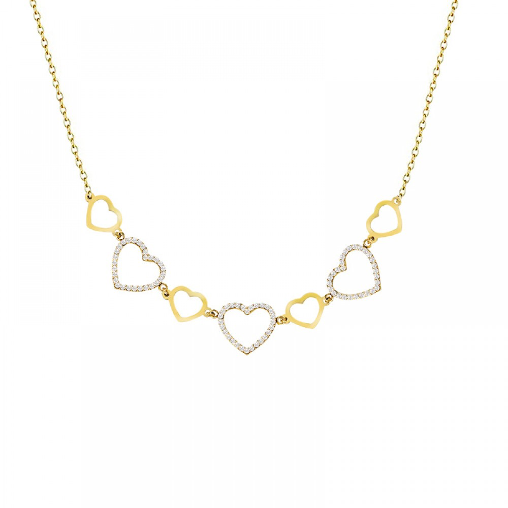 Collana "Cuoricini Luminosi"