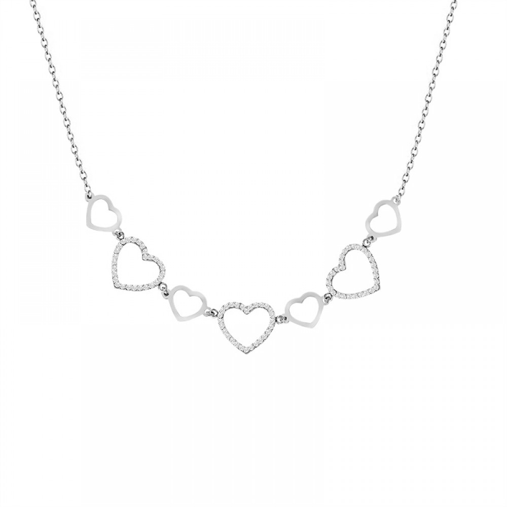 Collana "Cuoricini Luminosi"