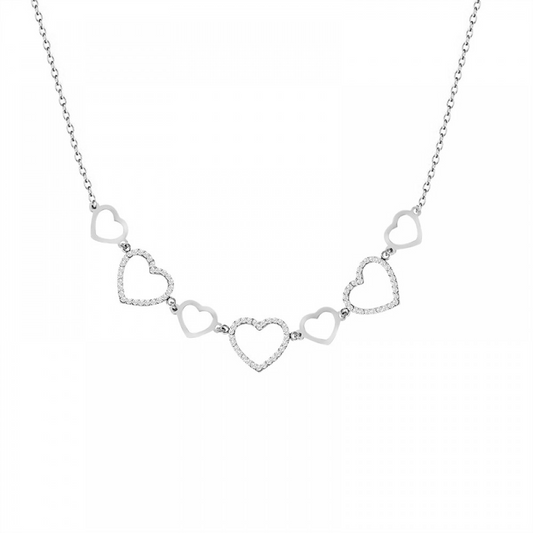 Collana "Cuoricini Luminosi"