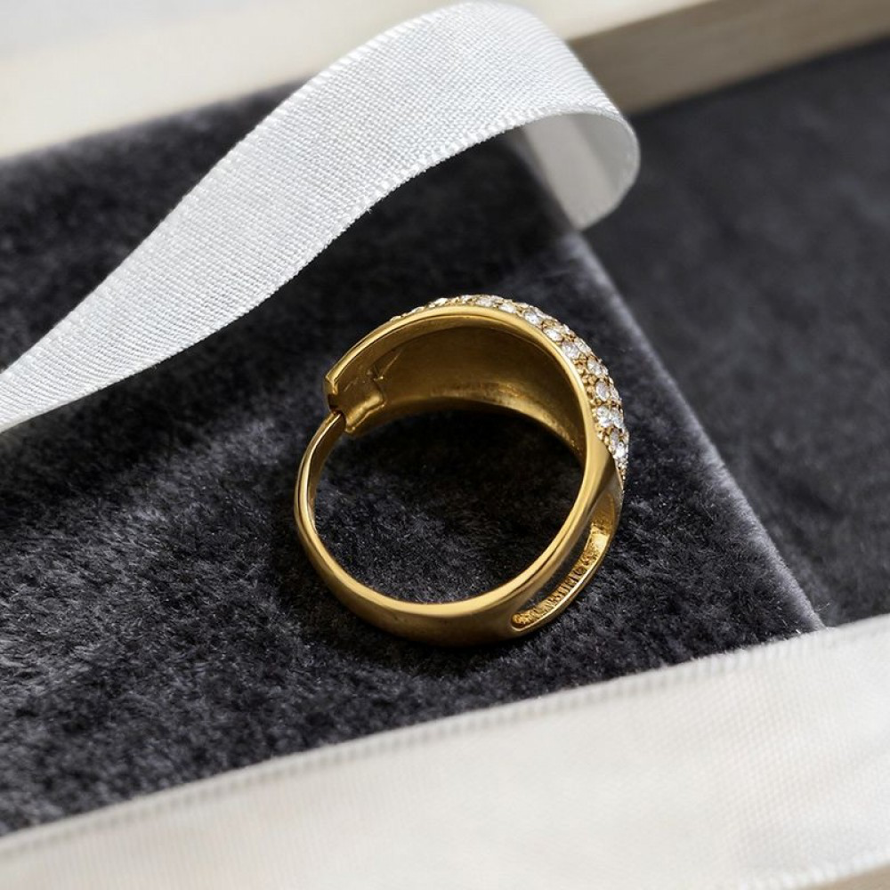 Anello "Pavè Chic"