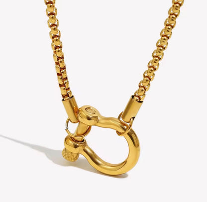 Collana "Incastro Oro"