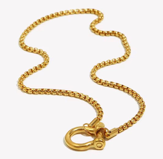 Collana "Incastro Oro"